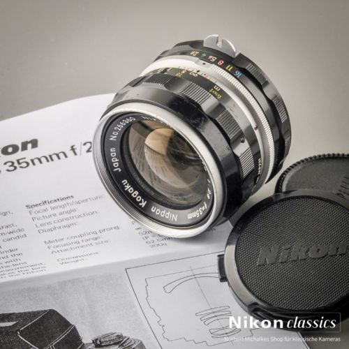Nikon Nikkor-S Auto 35/2,8 nonAI