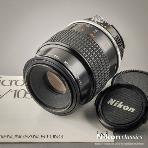 Nikon Micro-Nikkor 105/4 AI (Zustand A/A-)