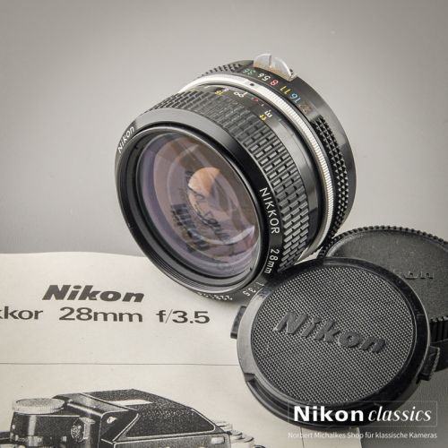 Nikon Nikkor 28/3,5 nonAI (Condition A/A-)