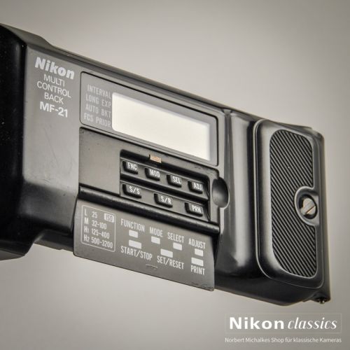 Preview: Nikon MF-21 Multifunktionsrückwand (Zustand A/A-) OVP