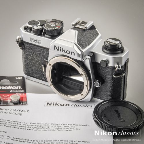 Nikon FM2n (Zustand A-) Titanverschluss