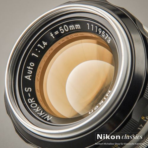 Nikon Nikkor-S Auto 50/1,4 nonAI "Berg-und-Tal" (Zustand A)