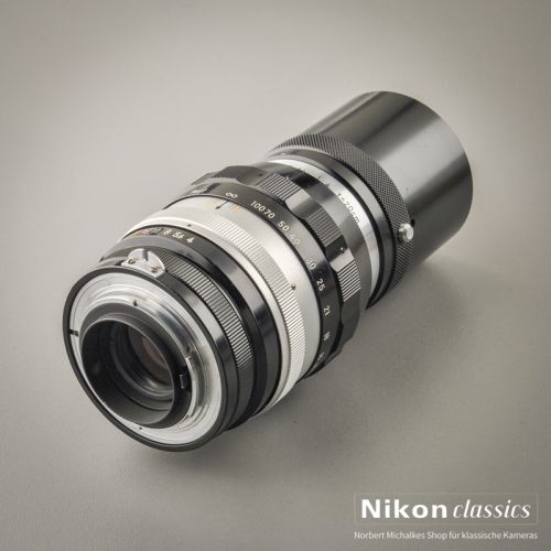 Preview: Nikon Nikkor-Q Auto 200/4 nonAI Nippon Kogaku "Berg-und-Tal"  (Zustand A-)