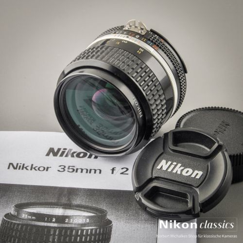 Nikon Nikkor 35/2,0 AIS (Zustand A-)
