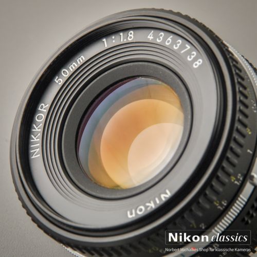 Nikon Nikkor 50/1,8 AIS "Pancake" (Zustand A/A+)