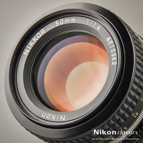 Nikon Nikkor 50/1,4 AI (Condition A)