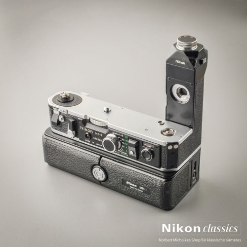 Preview: Nikon Motor Drive MD-2 mit MB-1 für F2 (Zustand A/A-)