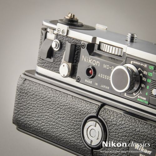 Nikon Motor Drive MD-2 with MB-1 for F2 (Condition A/A-)