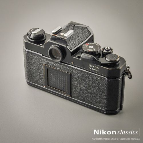 Preview: Nikon FM schwarz (Zustand AB)
