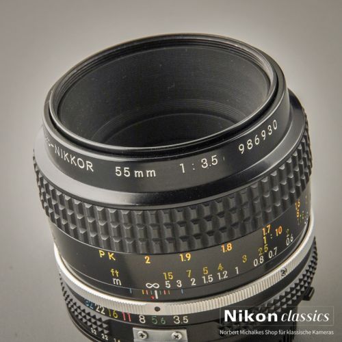 Nikon Micro-Nikkor 55/3,5 AI (Condition A/A-)