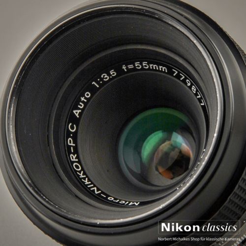 Nikon Micro-Nikkor PC 55/3,5 AI (Zustand A/A-)