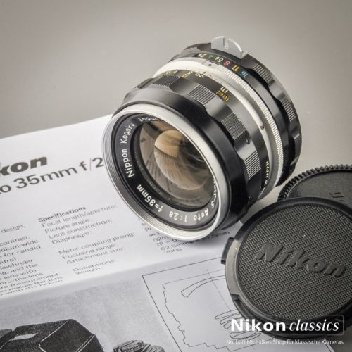 Nikon Nikkor-S Auto 35/2,8 nonAI