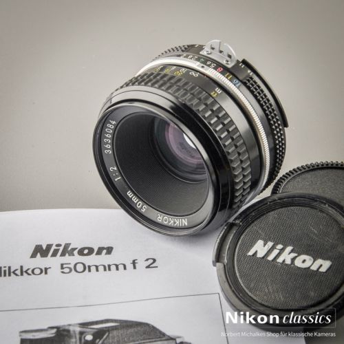 Nikon Nikkor 50/2,0 AI (Zustand A)