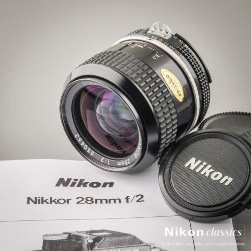 Nikon Nikkor 28/2,0 AI (Zustand A/A-)