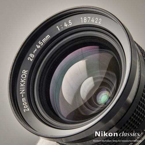 Nikon Zoom-Nikkor 28-45/4,5 AI (Zustand A-)