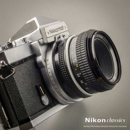 Nikkormat FTN mit Nikkor 50/2 (Zustand A-)