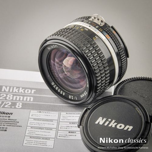Nikon Nikkor 28/2,8 AIS (Zustand A-/AB)