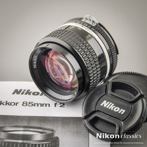 Nikon Nikkor 85/2,0 AIS  (Zustand A-)
