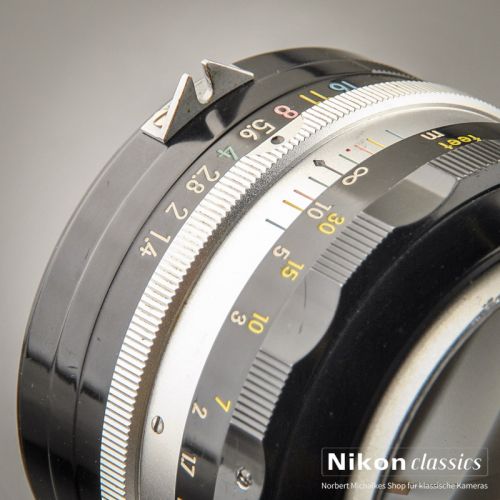 Nikon Nikkor-S Auto 5,8cm/1,4 nonAI (Condition A/A-)