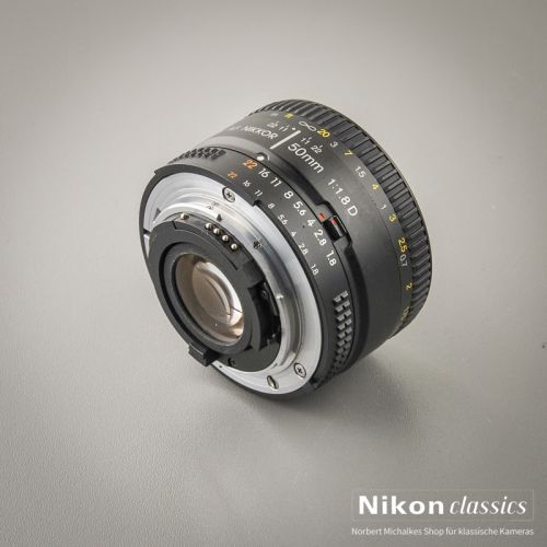 Nikon AF-D Nikkor 50/1,8 (Zustand A/A-)