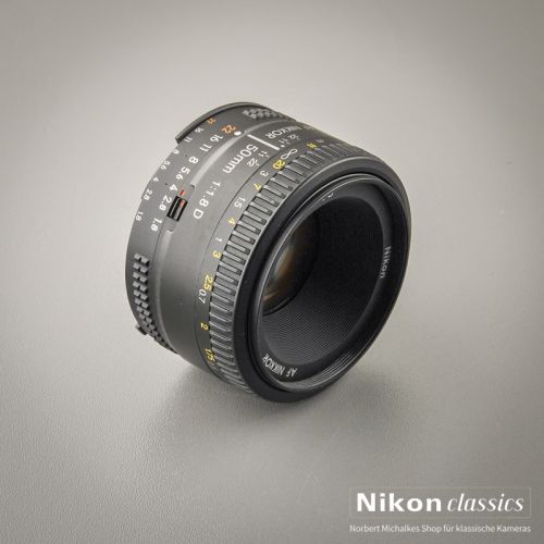 Nikon AF-D Nikkor 50/1,8 (Zustand A/A-)