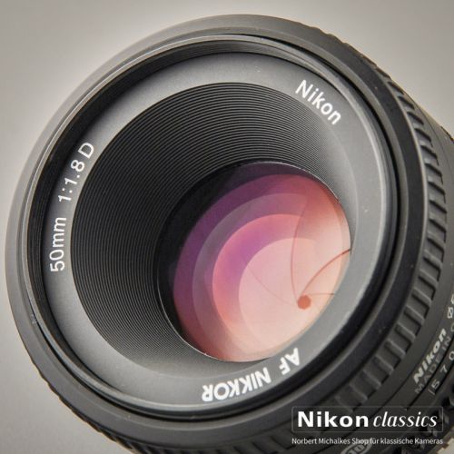 Nikon AF-D Nikkor 50/1,8 (Zustand A/A-)