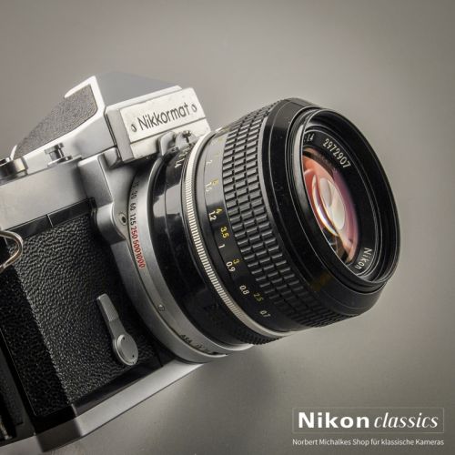 Nikkormat FTN mit Nikkor 50/1,4 (Zustand A-)