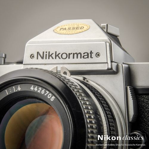 Nikkormat FT3 mit Nikkor 50/1,4 AI (Zustand A/A-)