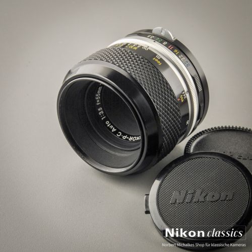 Nikon Micro-Nikkor PC 55/3,5 nonAI (Zustand A/A-)