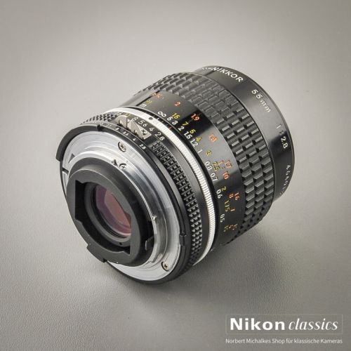 Nikon Micro-Nikkor 55/2,8 AIS (Condition A-)