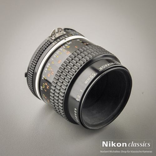 Nikon Micro-Nikkor 55/2,8 AIS (Condition A-)