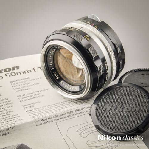 Nikon Nikkor-S Auto 50/1,4 nonAI (Condition A-)