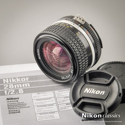 Nikon Nikkor 28/2,8 AIS (Condition A/A-)