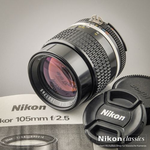 Nikon Nikkor 105/2,5 AIS (Condition A/A-)