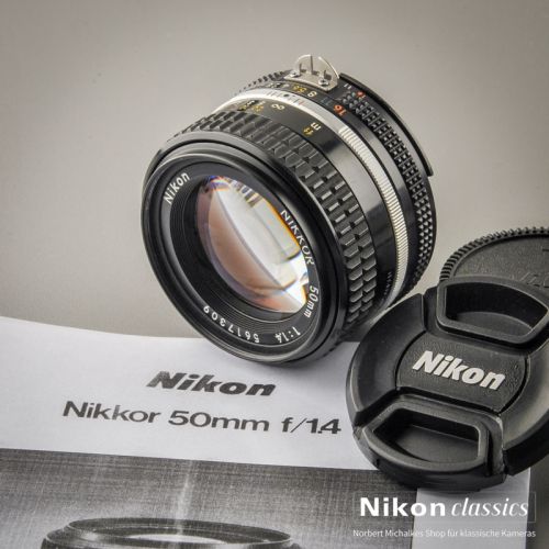 Nikon Nikkor 50/1,4 AIS (Zustand A-/AB)