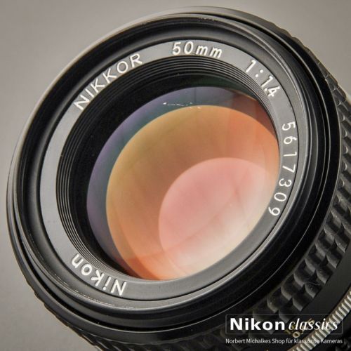 Nikon Nikkor 50/1,4 AIS (Zustand A-/AB)