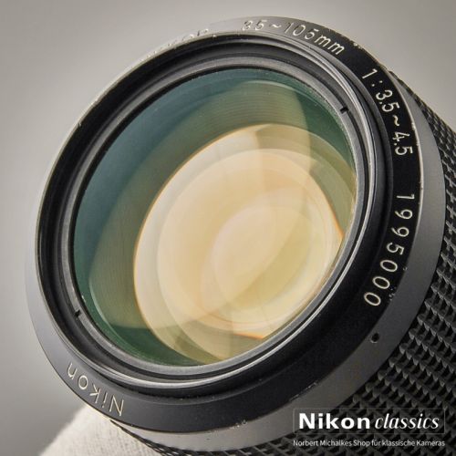Nikon Zoom-Nikkor 35-105/3,5-4,5 AIS Macro (Condition A/A-)