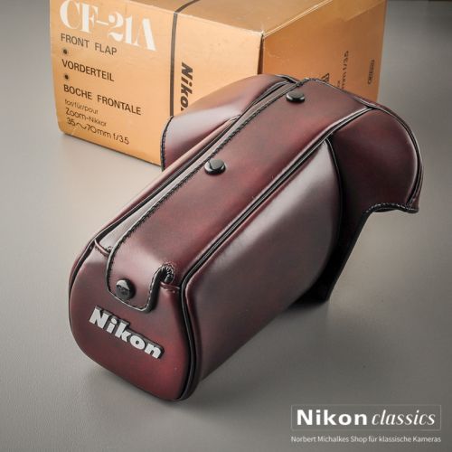 Leder-Vorderteil CF-21A für Nikon F3 mit 35-70/3,5 (OVP)