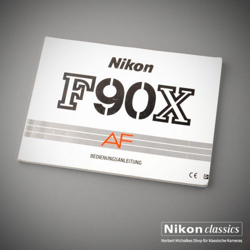 Nikon F90x, Original Bedienungsanleitung