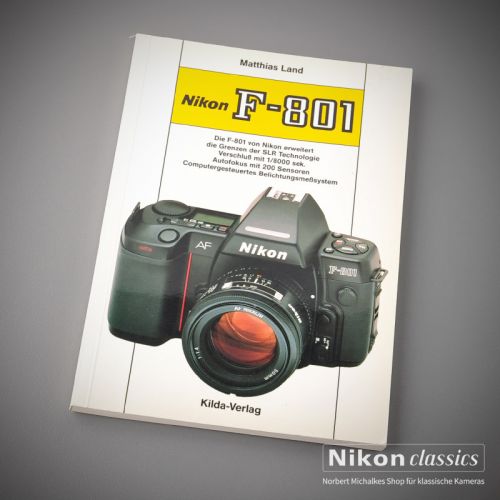 Nikon F801s, german book