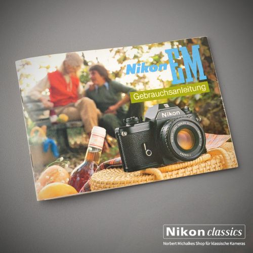 Nikon EM, german manual
