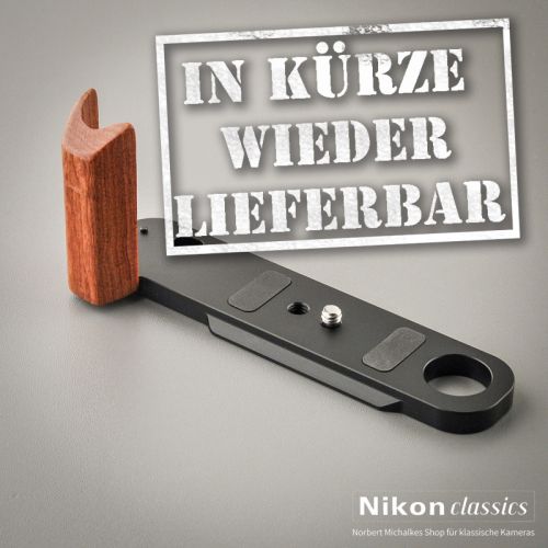 Handgriff für Nikon F3 mit Arca Swiss Stativplatte (Neuware)