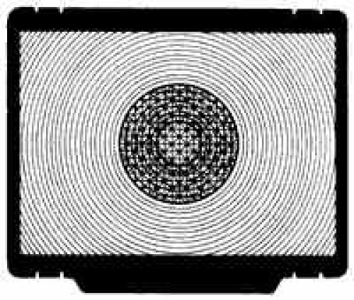 Preview: Einstellscheibe für Nikon F3 Type G2