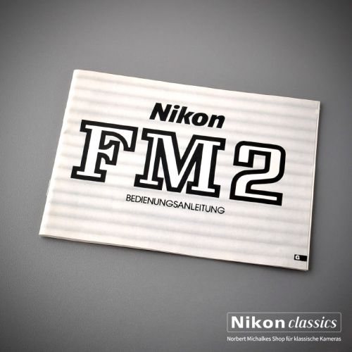 Nikon FM2n, Original Bedienungsanleitung
