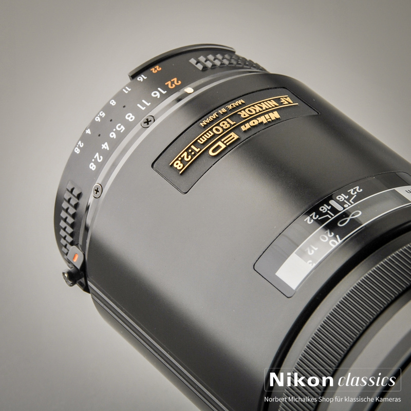 Nikonclassics Shop für klassische Nikons - Nikon AF Nikkor 180/2,8 
