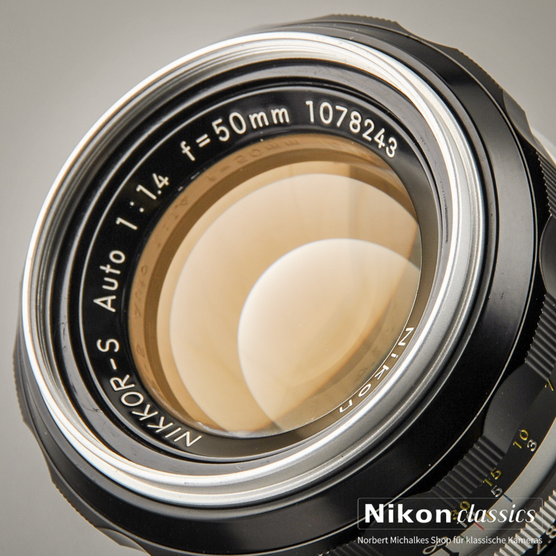 Nikonclassics Michalke - Nikon Nikkor-S Auto 50/1,4 nonAI