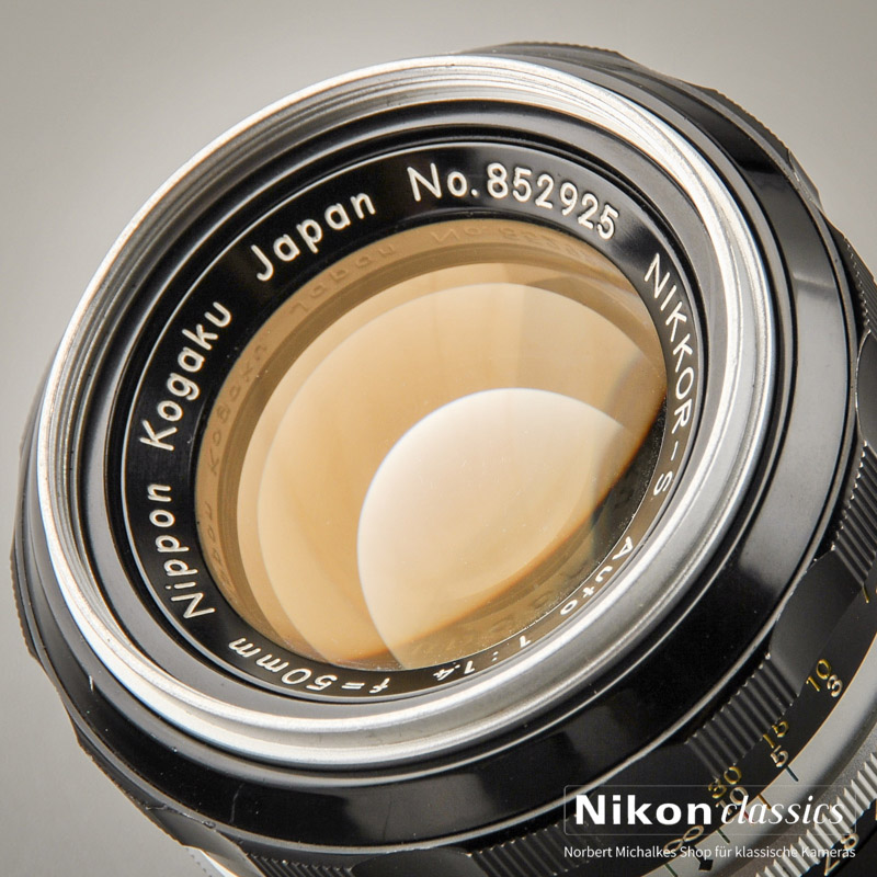 Nikonclassics Shop für klassische Nikons - Nikon Nikkor-S Auto 50 