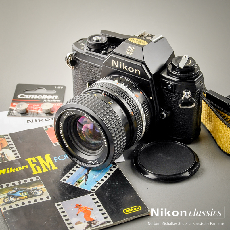 Nikonclassics Michalke - Nikon EM with Nikon Lens 50/1,8 Starter Set