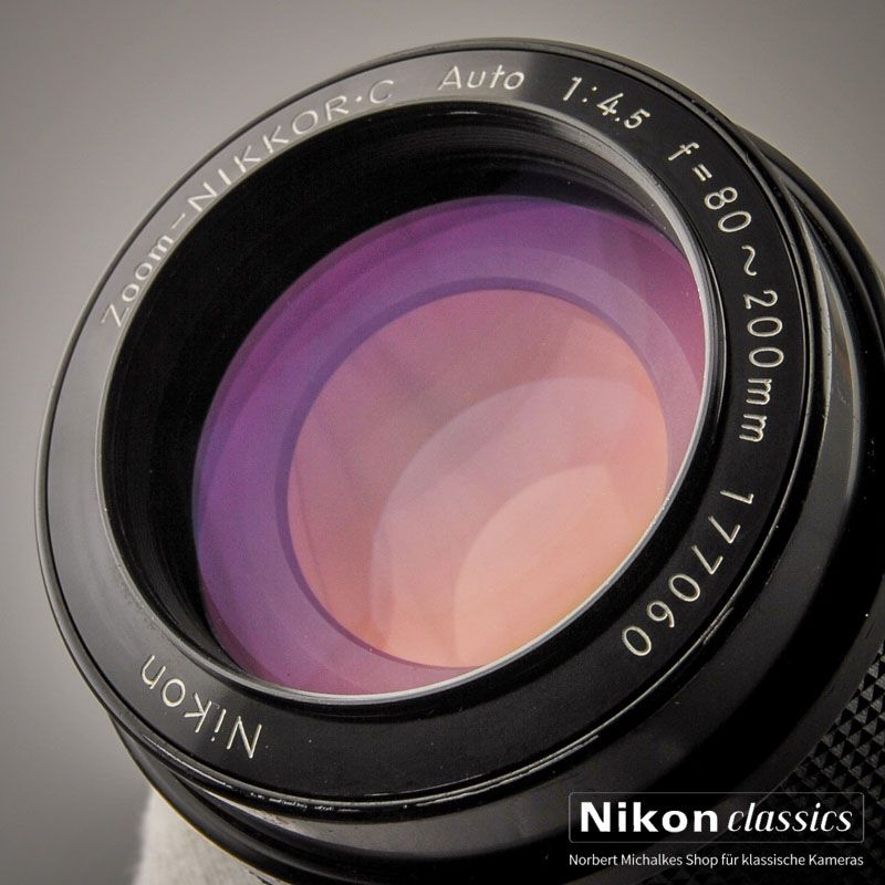 Nikon Zoom-Nikkor-C Auto 80-200/4,5 AI (Zustand A-/AB)