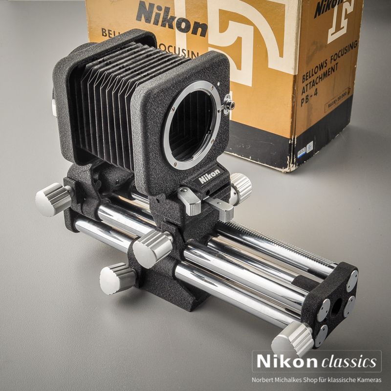 Nikon PB-4 Balgengerät OVP